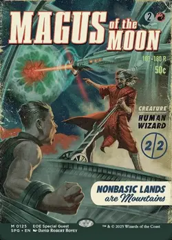 Magus of the Moon 125 x1 1x Showcase Special Guests Edge of Eternities NM MTG - Image 1