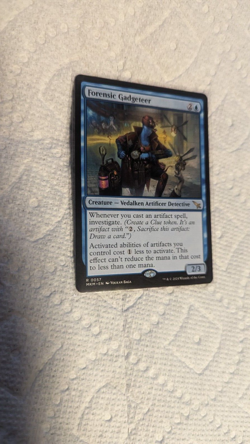 Magic the Gathering Forensic Gadgeteer Fresh from pack - Image 1