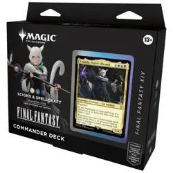 MTG - Magic the Gathering - Final Fantasy Commander Deck - Scions & Spellcraft - Image 1