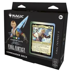 Final Fantasy Magic the Gathering MTG Sealed Commander Deck - Counter Blitz - Image 1