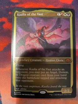 MTG Modern Horizons 3 Kaalia of the Vast Foil Etched - Image 1