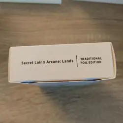 Magic the Gathering Secret Lair X Arcane Lands Traditional Foil Edition Sealed - Image 1