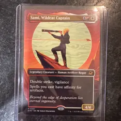 Sami, Wildcat Captain (Borderless) Edge of Eternities Regular - Image 1
