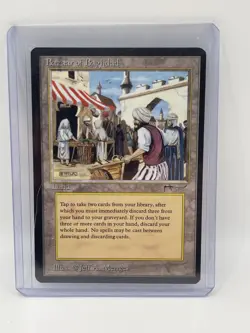 RARE MAGIC THE GATHERING BAZAAR OF BAGHDAD ARABIAN NIGHTS STORED CAREFULLY 1993 - Image 1