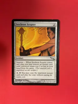 Isochron Scepter - Mirrodin - MTG-MAGIC THE GATHERING - MP - Image 1