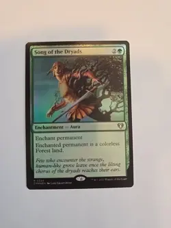 Song of the Dryads Commander Masters Foil - Image 1