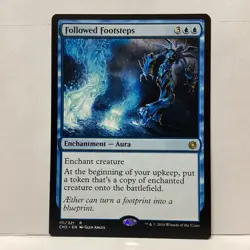 MTG Followed Footsteps Magic: The Gathering Conspiracy: Take the Crown Rare #111 - Image 1