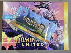 Magic the gathering Dominaria United Bundle + Box Topper FACTORY SEALED - Image 1