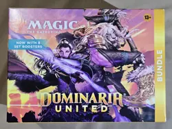 Magic the gathering Dominaria United Bundle + Box Topper FACTORY SEALED - Image 2
