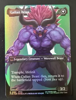 MTG Final Fantasy Vincent Valentine Borderless Foil Magic NM - Image 4