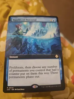 Ripples of Potential (Extended Art) Commander: the Lost Caverns of Ixalan Regula - Image 1