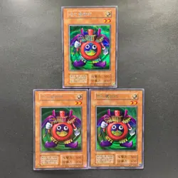 NM 3 card Time Wizard No Ref Secret Rare YuGiOh 860 - Image 1