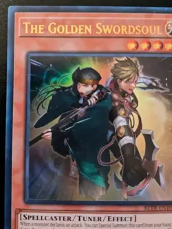 The Golden Swordsoul BLTR-EN109 1st Edition Ultra Rare Terminal Revenge Yu-Gi-Oh - Image 2