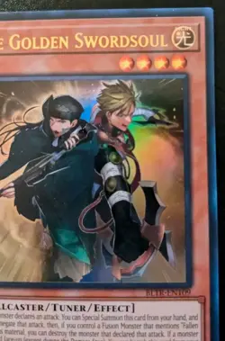 The Golden Swordsoul BLTR-EN109 1st Edition Ultra Rare Terminal Revenge Yu-Gi-Oh - Image 3