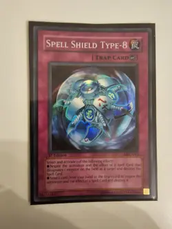 Spell Shield Type-8 MFC-043 1st Edition Super Rare Yugioh Card - Image 2