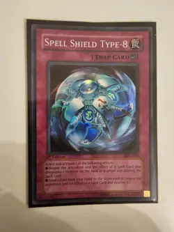 Spell Shield Type-8 MFC-043 1st Edition Super Rare Yugioh Card - Image 3