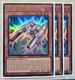 Yugioh! 3x Electro Blaster BLTR-EN024 Ultra Rare 1st Ed NM - Image 1