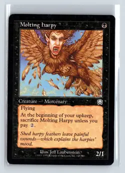MOLTING HARPY - MTG Magic the Gathering Card - Mercadian Masques - Uncommon - Image 1