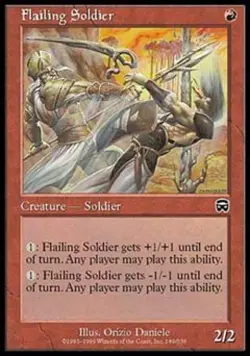 Flailing Soldier - Light Play MTG Mercadian Masques - Image 1