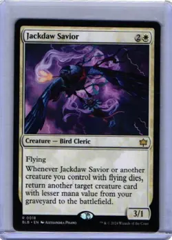 Magic the Gathering Jackdaw Savior Bloomburrow MTG Free Shipping! - Image 1