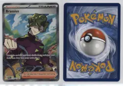 Brassius Ultra Rare Pokemon Prismatic Evolutions PRE #135 tj1 - Image 3