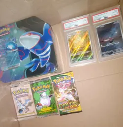 Pokemon Mystery Box/bags Tins And Pack Guaranteed + More Potential Items - Image 1