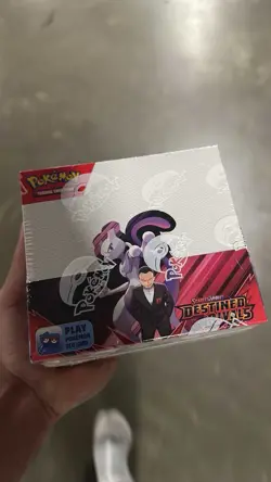 POKEMON TCG Scarlet & Violet Destined Rivals Booster Box ✅ FACTORY SEALED ✅ - Image 1