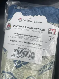 Pokemon World Championships 2025 Anaheim Set Of 2 Playmats & Playmat Bags! Rare! - Image 4