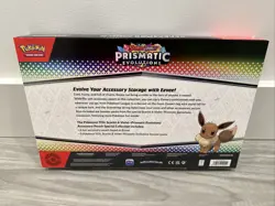 Pokemon Prismatic Evolutions Accessory Pouch Special Collection - Factory Sealed - Image 2