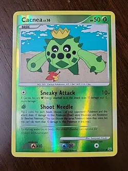 LP! Pokemon - Platinum - Cacnea (Reverse Holo) #67/127 - Image 1