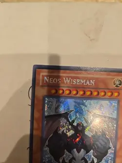 Yugioh Neos Wiseman CSOC-EN097 Unlimited SECRET Rare NM - Image 2
