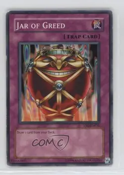 Jar of Greed Unlimited YuGiOh Starter Deck #YSD-EN036 2006 1e8j - Image 1