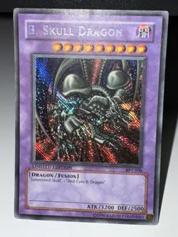 Yugioh B. Skull Dragon BPT-006 Reverse Holo 2002 Collectors Tin Limited Edition - Image 1
