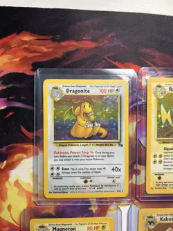 Dragonite/ Raichu/Lapras And More 7 Card Bundle Holo Vintage Fossil Pokemon 1999 - Image 3