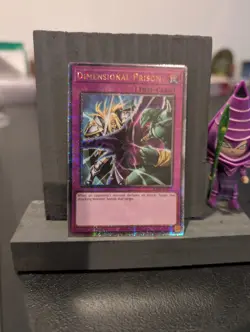 Dimensional Prison Quarter Century Secret Rare Card RA04-EN132 - Image 1