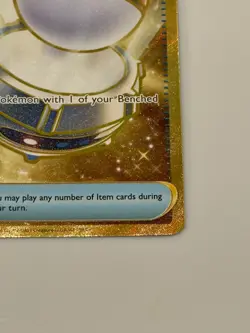 Pokemon Scarlet and Violet 151 Gold Switch Trainer Card 206/105 Holo - Image 5