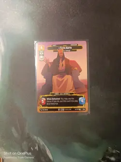 Eeth Koth - Prestige Rare #1054 Star Wars Legends of the Force Card - NM - Image 1