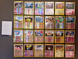 2008 Pokemon Diamond & Pearl era Reverse Holo 24 card MP Lot #2 - Image 1