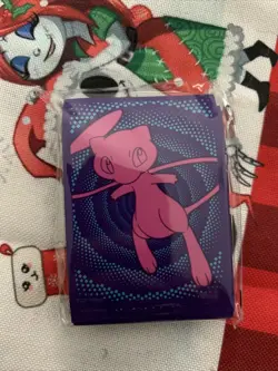 Pokemon TCG Card (65) Sleeves ETB Box - Fusion Strike - Mew - Image 1