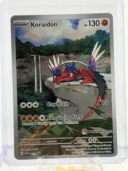 Koraidon 014 SVP 014SVP Pokemon Center Stamp Stamped Promo Pokemon Card NM A-12 - Image 1