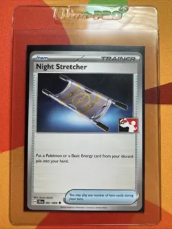 Pokemon Card - Night Stretcher - NON-HOLO Prize Pack (061/064) Shrouded Fable NM - Image 1