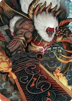 1x Braska's Final Aeon - Art Card NM Eng MTG - Final Fantasy - Image 1