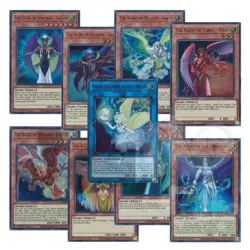 Yugioh The Agent 9 Card Set Saturn Protector Moon Earth Ultra Rare - Free Holo - Image 1