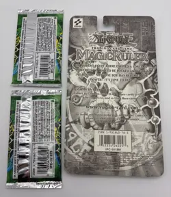 🔥YUGIOH! MAGIC RULER BOOSTER PACK - 1ST PRINT 2002 - SEALED 3 PACKS ONE ON CARD - Image 4