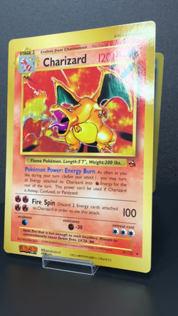 Charizard 4/102 Captain Pikachu CoroCoro Comics Pokemon Center Jumbo Card Promo - Image 2