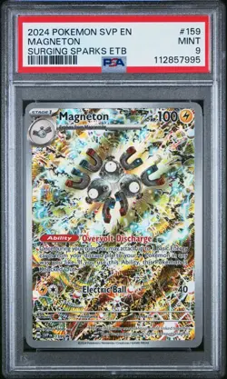 PSA 9 Magneton 159 Sv: Scarlet & Violet Promo Cards Holo - Image 1