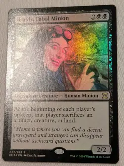 Braids, Cabal Minion x1 - Foil - NM Unplayed - Eternal Masters #82 - Image 4