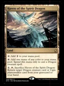 MTG Haven of the Spirit Dragon LP Light Play Dragons of Tarkir [586] - Image 1