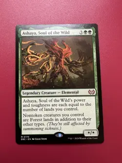 *** Ashaya, Soul of the Wild *** Duskmourn NM MTG English - Image 1