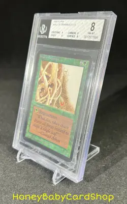 MTG Limited Edition Alpha 1993 Wall of Brambles BGS 8.0Q+ NM/MT Old School 93/94 - Image 3